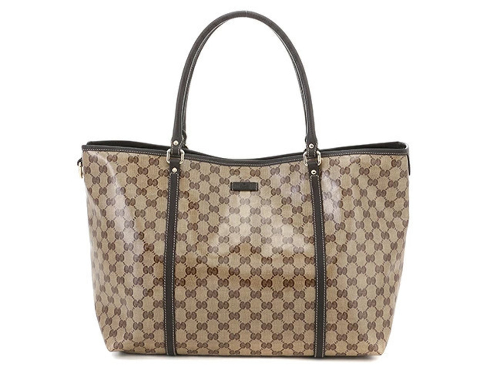 Gucci tote bag GG canvas brown